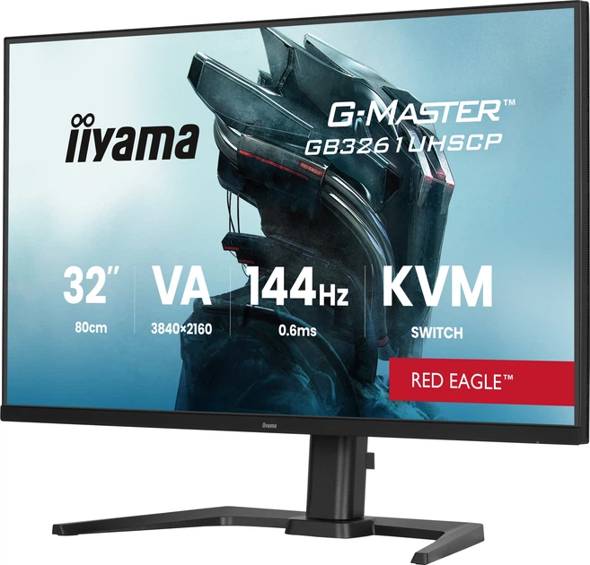 Монітор 31.5" iiyama G-Master GB3261UHSCP-B1 - зображення 3