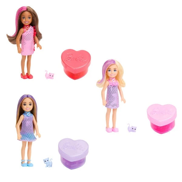 Лялька-сюрприз Mattel Barbie Chelsea Glam Party JFY04 /3 (0194735349616) - зображення 2