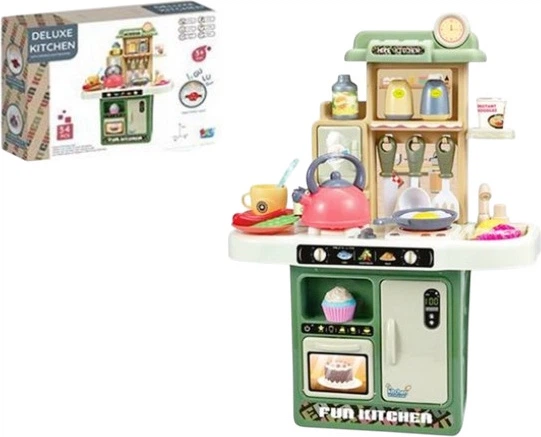 Набір для гри Swede Кухня зі світлом, звуком, циркуляцією води Q12494 (5902496215584) - зображення 2