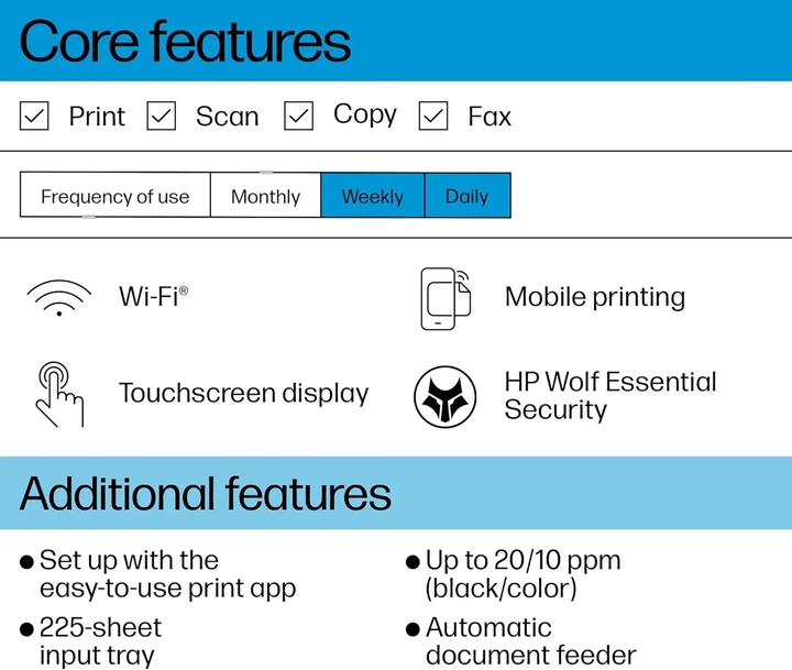 Багатофункціональний пристрій A4 HP OfficeJet Pro 8123 з Wi-Fi (00117471) - Фото 4 Багатофункціональний пристрій A4 HP OfficeJet Pro 8123 з Wi-Fi (00117471) - зображення 4