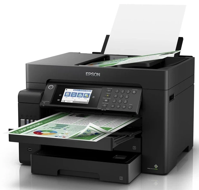 БФП ink color A3 Epson EcoTank L15150 32_22 ppm Fax DADF Duplex USB Ethernet Wi-Fi 4 inks Pigment (00117470) - Фото 4 БФП ink color A3 Epson EcoTank L15150 32_22 ppm Fax DADF Duplex USB Ethernet Wi-Fi 4 inks Pigment (00117470) - изображение 4