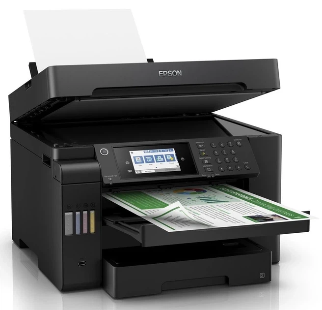 БФП ink color A3 Epson EcoTank L15150 32_22 ppm Fax DADF Duplex USB Ethernet Wi-Fi 4 inks Pigment (00117470) - Фото 5 БФП ink color A3 Epson EcoTank L15150 32_22 ppm Fax DADF Duplex USB Ethernet Wi-Fi 4 inks Pigment (00117470) - изображение 5