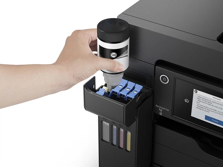 БФП ink color A3 Epson EcoTank L15150 32_22 ppm Fax DADF Duplex USB Ethernet Wi-Fi 4 inks Pigment (00117470) - Фото 7 БФП ink color A3 Epson EcoTank L15150 32_22 ppm Fax DADF Duplex USB Ethernet Wi-Fi 4 inks Pigment (00117470) - изображение 7