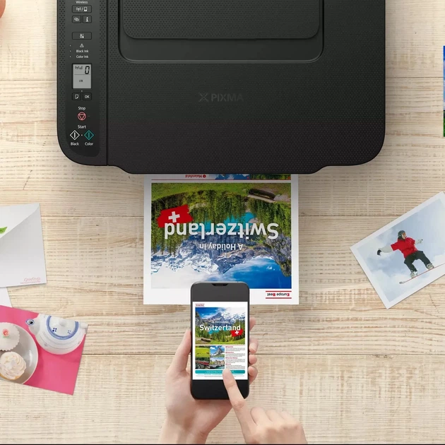 БФП А4 Canon PIXMA TS3640 black з Wi-Fi (00117445) - Фото 3 БФП А4 Canon PIXMA TS3640 black з Wi-Fi (00117445) - зображення 3