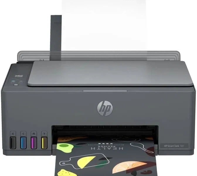 Багатофункціональний пристрій A4 HP Smart Tank 581 з Wi-Fi (00117490) - Фото 6 Багатофункціональний пристрій A4 HP Smart Tank 581 з Wi-Fi (00117490) - изображение 6