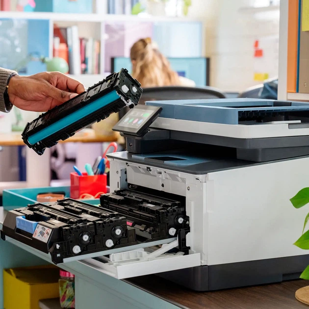 Багатофункціональний пристрій А4 кол. HP Color LaserJet Pro MFP 3303sdw з Wi-Fi (00117327) - зображення 9