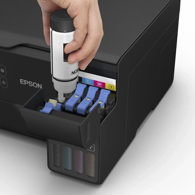 БФП ink color A4 Epson EcoTank L3560 33_20 ppm USB Wi-Fi 4 inks (00117483) - изображение 5