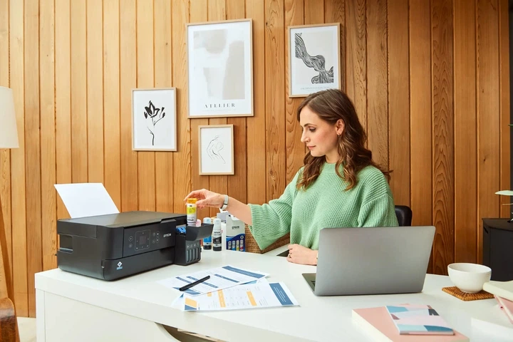 БФП ink color A4 Epson EcoTank L3560 33_20 ppm USB Wi-Fi 4 inks (00117483) - изображение 6