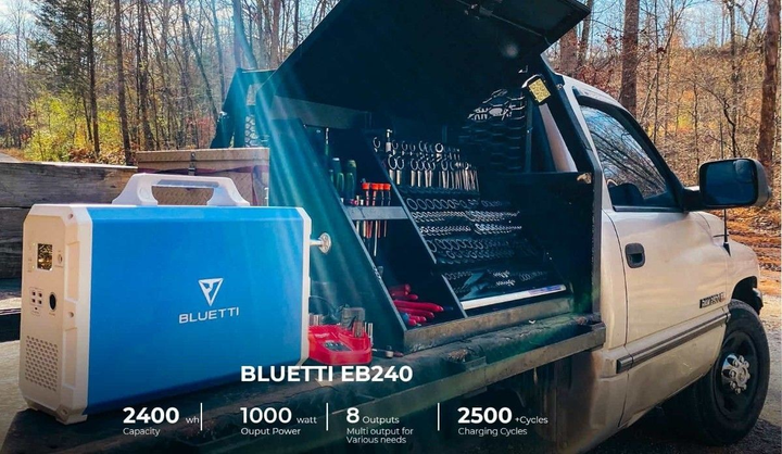 Портативна зарядна станція Bluetti EB240 (2400Wh) (EB240) - зображення 5