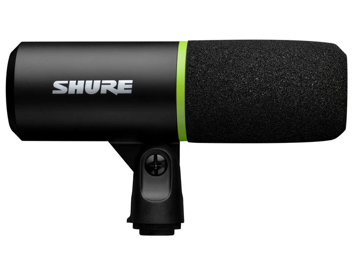 Mikrofon dynamiczny Shure IJ191 MV6 USB-C dla graczy i streamerów Czarny (42406863353) - obraz 2