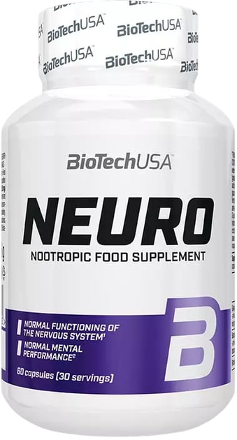 Вітамінно-мінеральний комплекс Biotech Neuro 60 капсул (5999076241613)