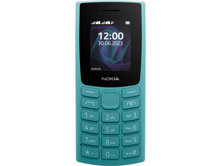 Мобільний телефон Nokia 105 SS 2023 Cyan - изображение 2