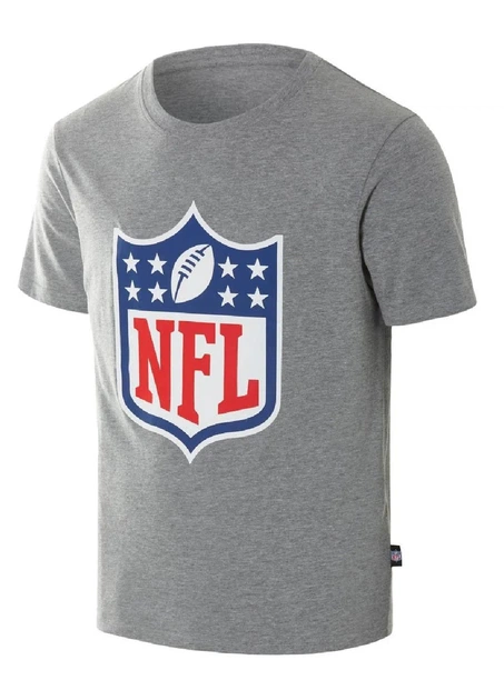 Футболка мужская NFL серая S - Фото 1 Футболка мужская NFL серая S - изображение 1