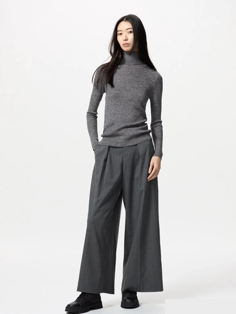 Гольф Uniqlo розмір M сірий (06) (469426) - зображення 2