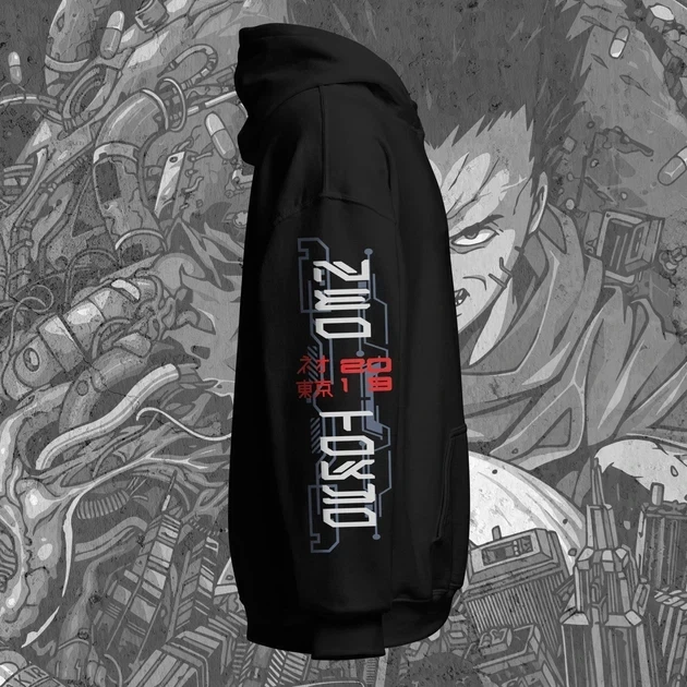Худі для підлітка хлопчика з принтом Akira 2 Розмір 160 Anime11225 - Фото 5 Худі для підлітка хлопчика з принтом Akira 2 Розмір 160 Anime11225 - зображення 5