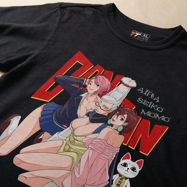 Футболка мужская с принтом Dandadan Aira, Seiko, Momo Размер 48 Anime0903 - изображение 4