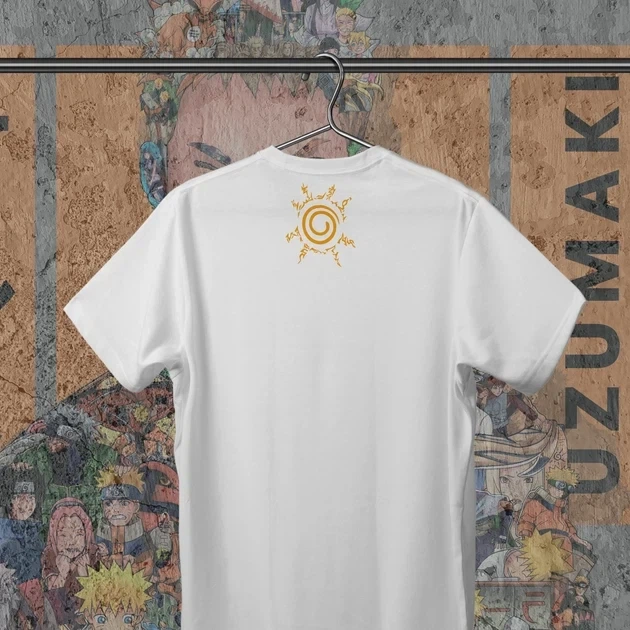 Футболка для підлітка хлопчика з принтом Наруто Манга White Edition Розмір 160 Anime10114 - зображення 3