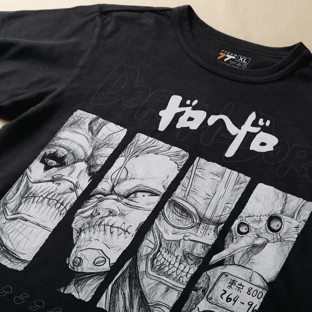 Футболка для підлітка хлопчика з принтом Dorohedoro -Ena'140 family Розмір 160 Anime10672 - зображення 3