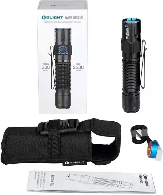 Фонарь Olight Warrior 3S Black - изображение 2