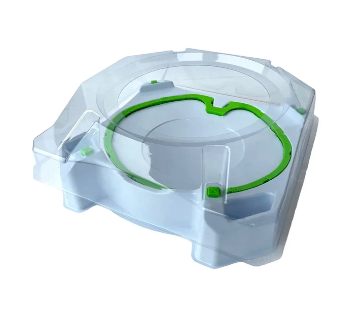 Арена Beyblade Burst Бейблейд Велика 45см Ігрове поле із захисним ковпаком і зубчастим бортиком для змагань BX-10 - Фото 3 Арена Beyblade Burst Бейблейд Велика 45см Ігрове поле із захисним ковпаком і зубчастим бортиком для змагань BX-10 - зображення 3