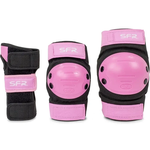 Дитячий захист для роликів SFR Ramp Junior Pink L - зображення 2