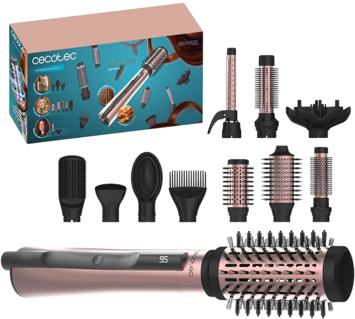 Фен-щітка Cecotec CeramicCare 10in1 AirBrush (A01_EU01_116277) - зображення 3