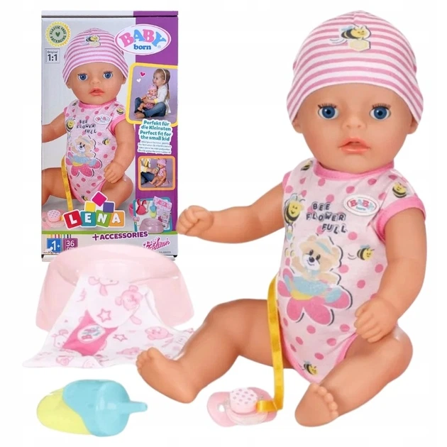 Lalka Baby Born Lena 36 cm 835333 (4001167835333) - obraz 2