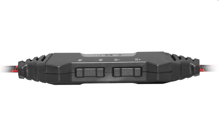 Проводные игровые наушники Defender Warhead G-450, USB подключение, поворотный микрофон, черно-красные (LKMTR_800054) - Фото 6 Проводные игровые наушники Defender Warhead G-450, USB подключение, поворотный микрофон, черно-красные (LKMTR_800054) - изображение 6
