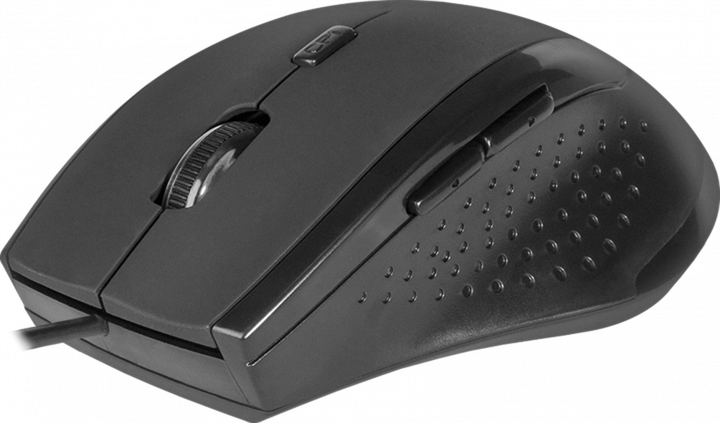 Проводная оптическая мышь Defender Accura MM-362, USB, 6 кнопок, 1600 dpi, черная (LKMTR_801342) - изображение 2
