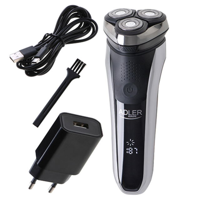 Електробритва Adler AD 2933 – 3 головки та LCD дисплей - изображение 4