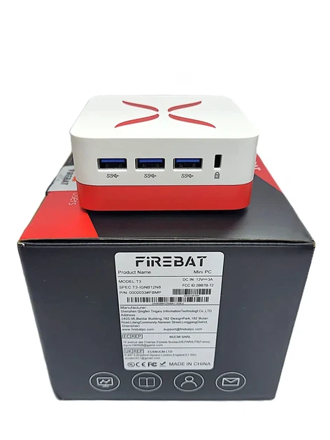 Мини ПК Firebat T3 12/512Gb, N150, LPDDR5 - изображение 7