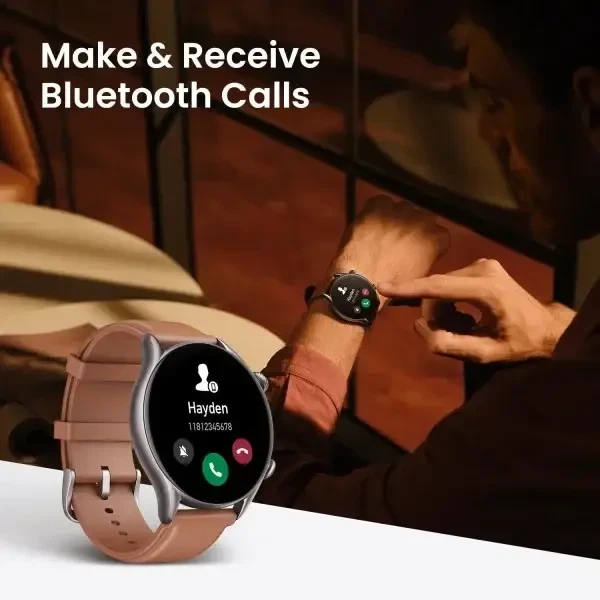 Смарт-часы Amazfit GTR 4 New ( A2040) Brown Leather + ремешок в подарок - Фото 3 Смарт-часы Amazfit GTR 4 New ( A2040) Brown Leather + ремешок в подарок - изображение 3