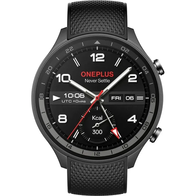 Смарт-часы OnePlus Watch 2R Gunmetal Gray (OPWWE234) с NFC - Фото 2 Смарт-часы OnePlus Watch 2R Gunmetal Gray (OPWWE234) с NFC - изображение 2