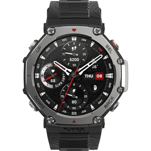 Смарт-часы Amazfit T-Rex 3 Onyx (A2323) - Фото 2 Смарт-часы Amazfit T-Rex 3 Onyx (A2323) - изображение 2