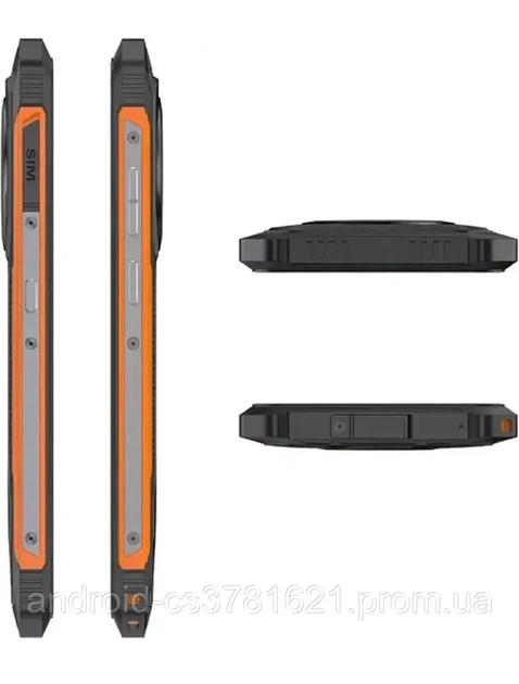 Смартфон CUBOT KingKong ES 6/128GB Black-Orange (King Kong ES) - Фото 5 Смартфон CUBOT KingKong ES 6/128GB Black-Orange (King Kong ES) - зображення 5