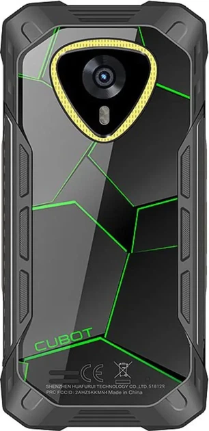 Мобільний телефон Cubot KingKong Mini 4 6/128GB Black-Green - зображення 3