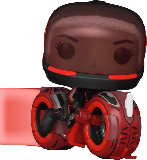 Figurka Funko Pop Rides: Tron Ares - Athena with Light Cycle 88230 (889698882309) - obraz 2