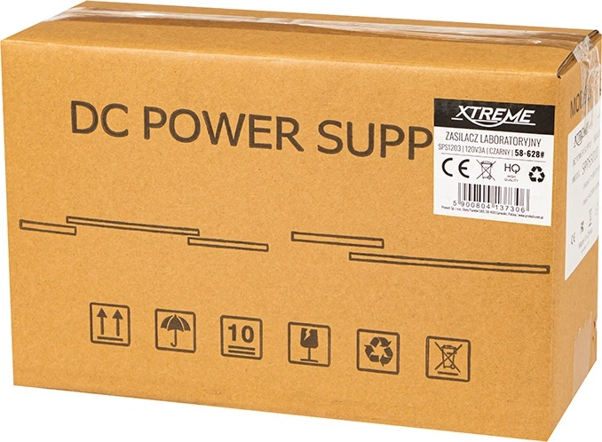 Лабораторний блок живлення Xtreme SPS1203 120 В 3 A Чорний (5900804137306) - зображення 3