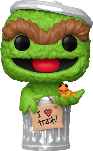 Figurka Funko Pop Television: Sesame Street - Oscar The Grouch 86234 (889698862349) - obraz 2