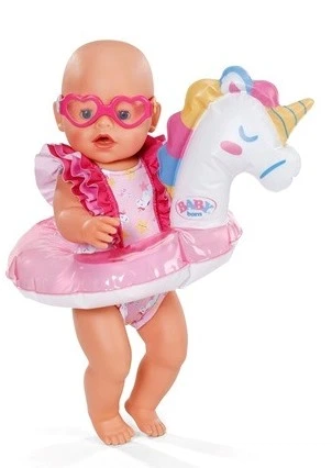 Набір для плавання Baby Born з єдинорогом для ляльок (839447 /8) (4001167839447) - зображення 4