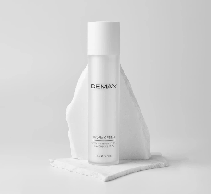 Увлажняющий дневной крем Demax professional Гидрооптима SPF 25 для длительного увлажнения поддержания тонуса 50мл - изображение 6