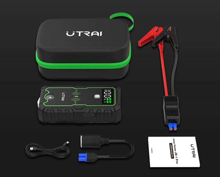 Пусковое автомобильное устройство Jump Starter Utrai JS-1 Pro 2500А 20000мАч для автомобилей мотоциклов лодок - изображение 2