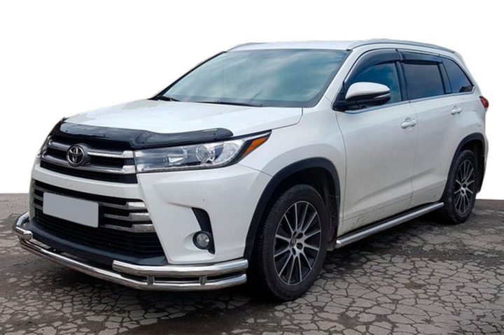 Кенгурятник ST-Special Нержавейка для Toyota Highlander 2013-2019 гг - Фото 1 Кенгурятник ST-Special Нержавейка для Toyota Highlander 2013-2019 гг - изображение 1