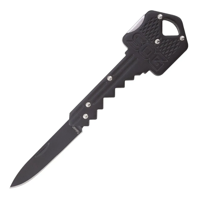 Складаний ніж SOG Key Knife чорний - зображення 2