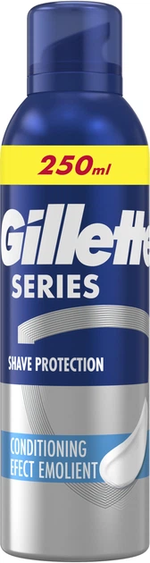 Пена для бритья Gillette Series Тонизирующая с маслом какао 250 мл (8006530154680) - Фото 1 Пена для бритья Gillette Series Тонизирующая с маслом какао 250 мл (8006530154680) - изображение 1
