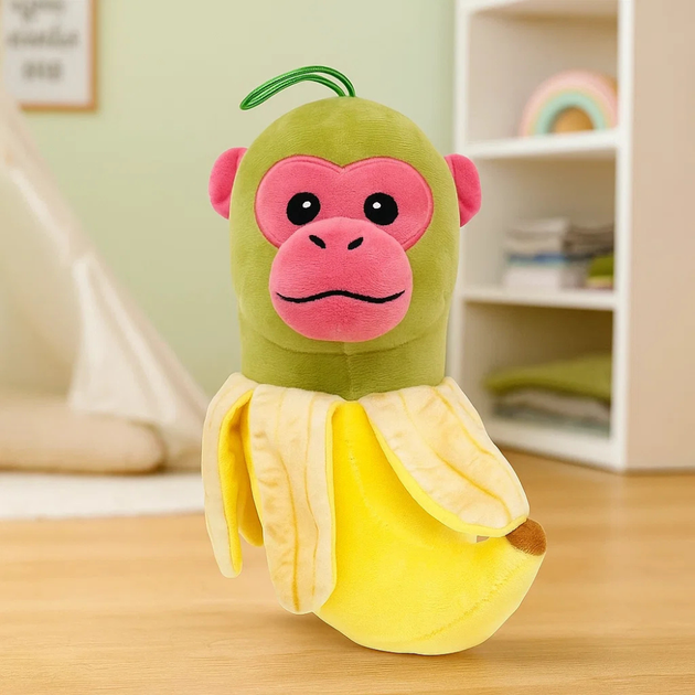 Шимпанзини Бананини Chimpanzini Bananini мягкая плюшевая игрушка с тик-ток итальянский тренд - изображение 2