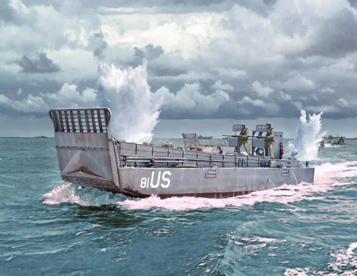 Збірна модель 1:35 американський десантний катер LCM 3 Italeri 6755 - изображение 2