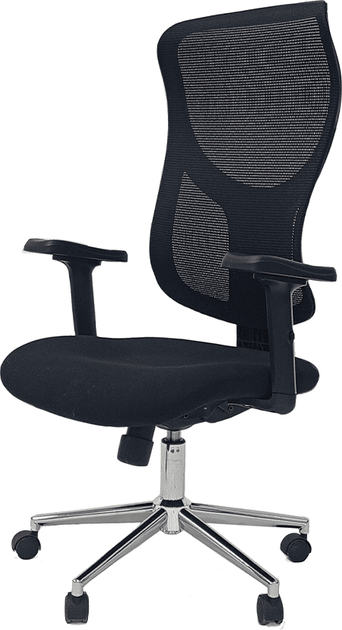 Крісло Barsky Office Synchro Black (BOF-01syn) - Фото 2 Крісло Barsky Office Synchro Black (BOF-01syn) - зображення 2