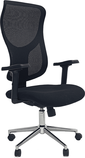 Крісло Barsky Office Synchro Black (BOF-01syn) - Фото 8 Крісло Barsky Office Synchro Black (BOF-01syn) - зображення 8