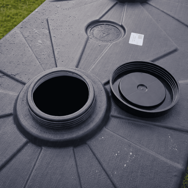 Емкость для душа трехслойная 200 л Litalan с двумя горловинами (HDPE) - изображение 7